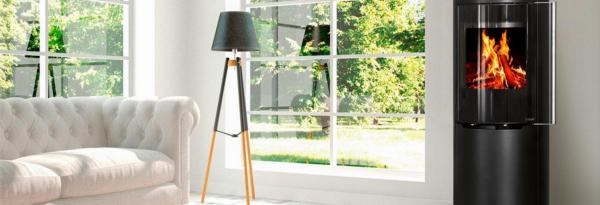 Ember Kaminofen D 19 Vollglastür